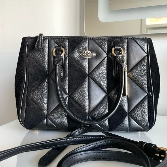 Coach Top Handle Bag Black - Picture 11 of 11